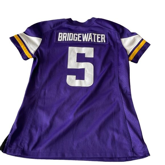 Nike-NFL Vikings Team Bridgewater Women's Jersey Sz Small - Picture 2 of 7